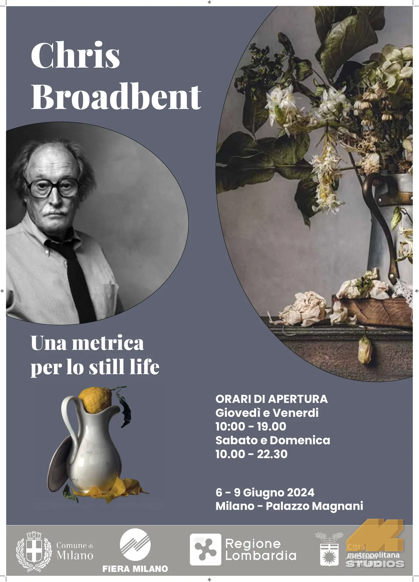 Chris Broadbent exhibition poster