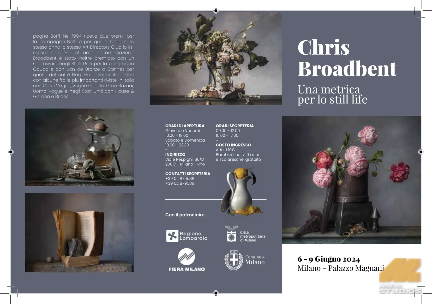 Chris Broadbent exhibition spread