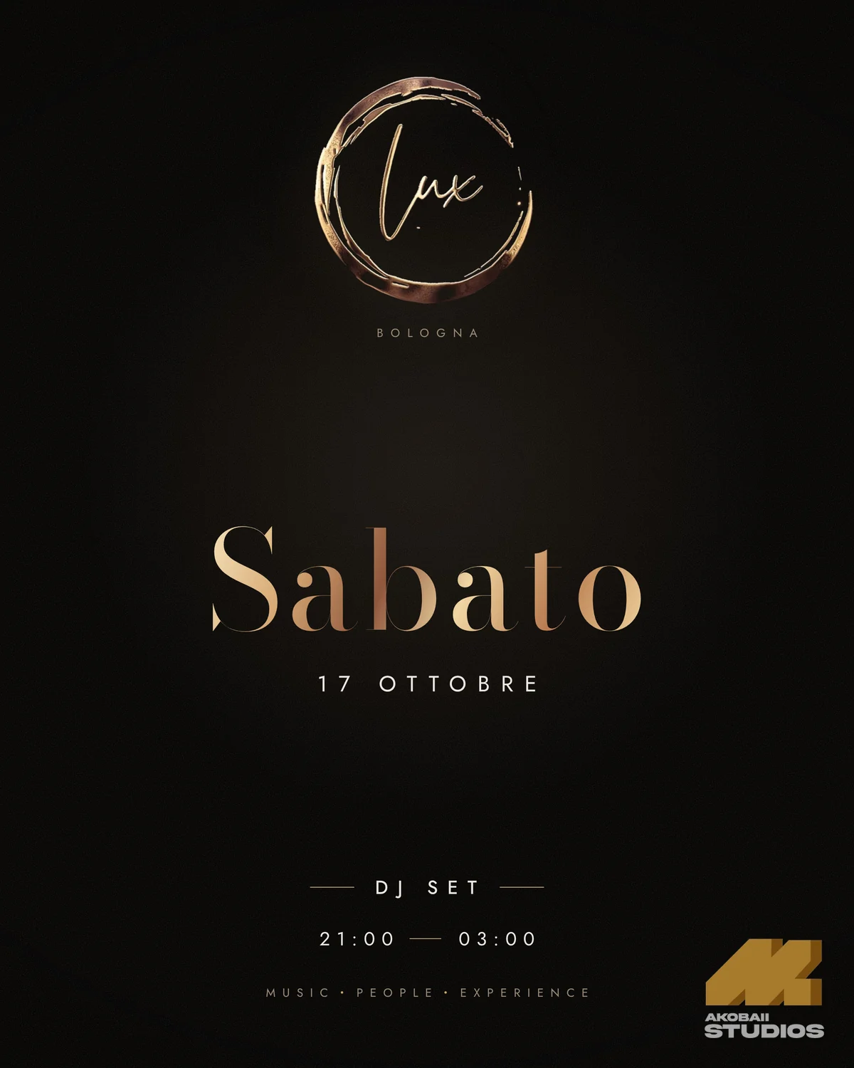Saturday night poster, 17 October